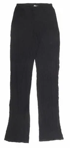 Missguided Womens Black Viscose Blend Trousers Size 10 L32 in - Picture 1 of 10