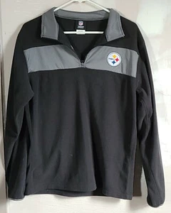 Suéter pequeño de lana con cremallera para hombre Pittsburgh Steelers - Imagen 1 de 3