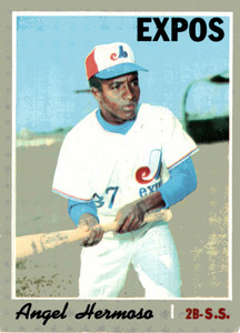 1970 Topps #147 Angel Hermoso Montreal Expos   Rookie