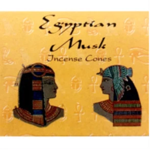 Egyptian Musk, 20 Cones Bundle (Two Boxes), Kamini Incense From India - Picture 1 of 1