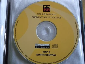 Navigation CD Map 3 OEM 2002 NAV Ford North Central NAVTECH Expedition Navigator - Picture 1 of 2