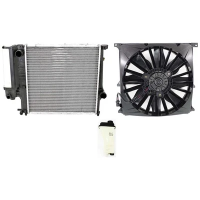Radiators for 3 Series 318 E46 E36 BMW 318i 318is 96-97 Foto 1 de 4