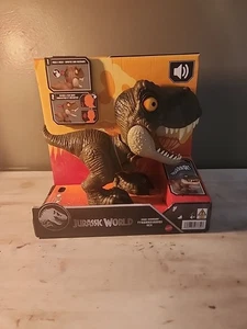 Jurassic World Roar Command Tyrannosaurus Rex Dinosaur Figure Toy NEW 4+ - Picture 1 of 1