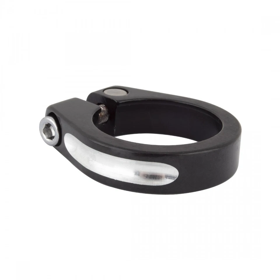 Abrazadera de asiento de aleación Sunlite 34,9 mm con acabado CNC e inserto roscado de acero Foto 1 de 1