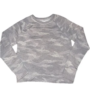 Athleta Girls. Size Medium 8-10. Light Gray Camo. Soft & Cozy - Picture 1 of 5