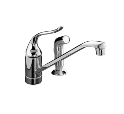 Kohler K-15176-F-CP Polished Chrome Coralais Kitchen Sink Faucet W/ Side Spray