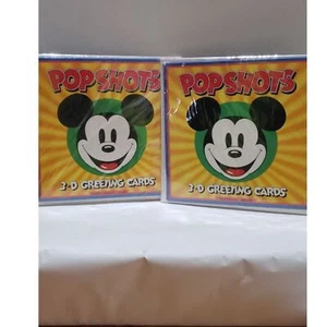 Pop Shots. Mickey Mouse Grußkarten. Happy Birthday und ich liebe dich. Versiegelt. - Bild 1 von 9