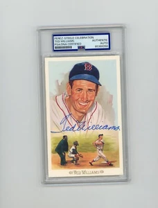 Ted Williams Perez-Steele Signed Postcard PSA/DNA 04520/10000 Very Nice Auto - Picture 1 of 2