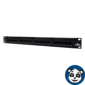 LEVITON 69586-U24 CAT6 eXtreme 6+ Universal Patch Panel 24-Port 1RU T568B - "A" - Picture 1 of 6