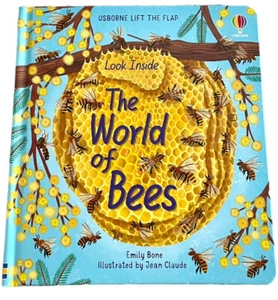 Usborne Look Inside the World of Bees Lift The Flap Board Book BRAND NEW - Picture 1 of 5