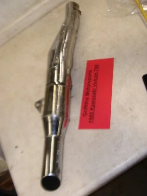 KAWASAKI Vulcan 700 1985 fabricante original VN700 VN750 silenciador derecho tubo de escape escudo térmico Foto 1 de 4