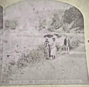 Viktorianischer Spaziergang mt angenehm Catskill New York Stereoansicht - Bild 1 von 7