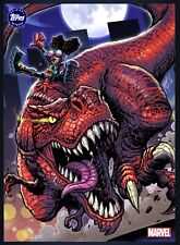 Topps Marvel Collect Digital Monsters Original Art Tilt SR MOON GIRL DEVIL DINO