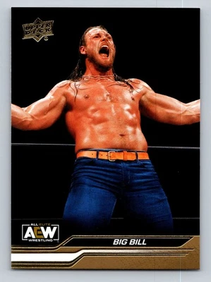 2024 Upper Deck AEW #43 Big Bill Gold Parallel - Image 1 of 2