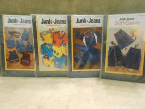 Menge 4 1990er Jahre Nos Junk Jeans Nähmuster aus South Dakota - Bild 1 von 9