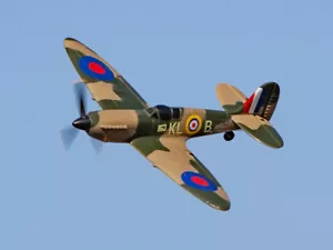 Supermarine Spitfire Micro Warbirds RTF RC Airplane w/PASS Stability Assist - Picture 1 of 5