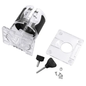 Plastic Trimming Machine Transparent Cover Woodworking Tools Trimmer Base - Picture 1 of 8