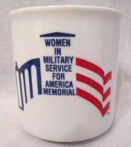 Tazza da caffè donna servizio militare per American Memorial rosso bianco blu - Foto 1 di 5