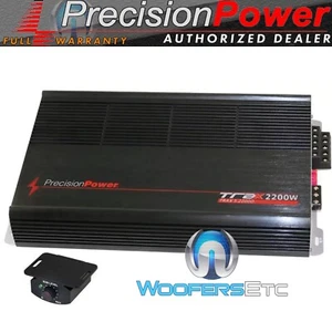 PRECISION POWER TRAX5.2200 5CHANNEL 2200W COMPONENT SPEAKERS SUBWOOFER AMPLIFIER - Picture 1 of 7