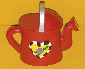 Engelbreit miniature Teapot with Lid collectible figurine Heart Home resin VGC - Picture 1 of 12