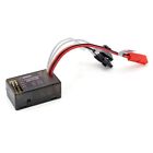 10A Brushed ESC 2S 3S 12V Dual Way Speed Controller Brake LED Control for8086