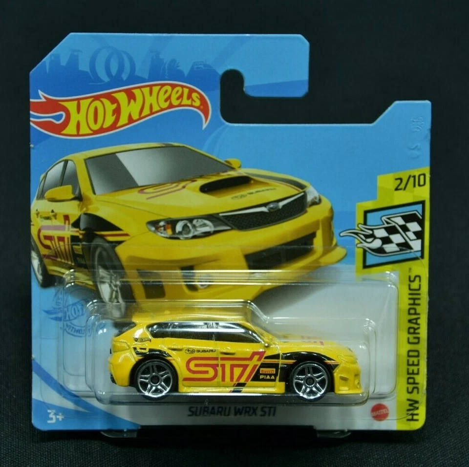 Hot Wheels 2021 Subaru Wrx Sti GRY42 #68 Hw Speed Grafica Nuovo Conf. Orig. - Immagine 1 di 1