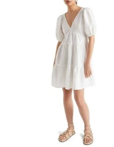 Seed Heritage Midi Dress in Whisper White Size 16 (US ) - Picture 1 of 1