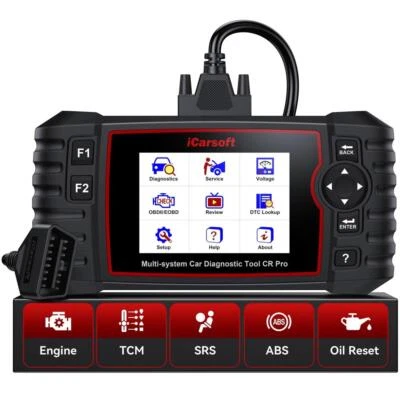 iCarsoft CR PRO 2025 ENHANCED Diagnostic Car Scan Tool For All Vehicle Brands — 第 1/4 张图片