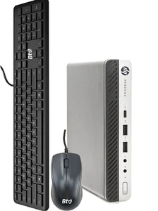 HP 600G4 Mini PC Desktop Computer Intel i5-8500T 16GB DDR4 512GB SSD Windows 11 - Picture 1 of 7