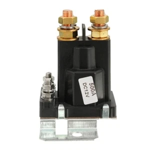 Battery Isolator Switch Auto Contactor 4 Pins 500A Car Starter On/off - Picture 1 of 7
