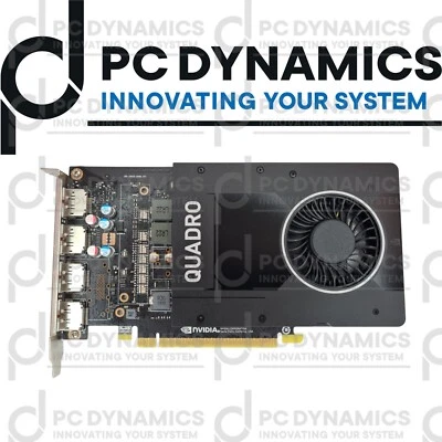 Scheda Video Nvidia Quadro P2200 5Gb gddr5x PCI-E 3.0 75W 4 DisplayPort 1.4 - Immagine 1 di 4