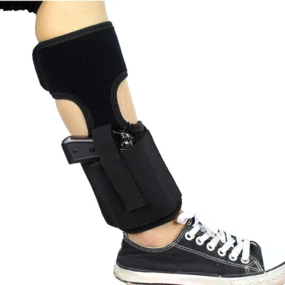 Ankle Holster with Spare Magazine Pouch for Concealed Carry Comfortable & Secure - Image 1 of 4