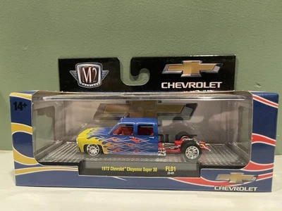 M2 Machines 1:64 1973 Chevrolet Cheyenne Super 30 - 2023 NewYork Toyfair Square  - Image 1 of 4