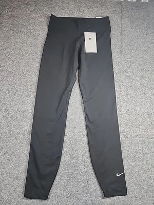 Nike Mujer Extra Pequeñas Negras Calce Ajustado Tiro Medio Leggings 7/8 Entrenamiento Atlético Foto 1 de 4