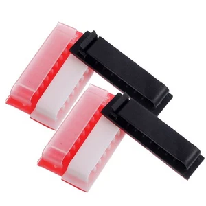 6 Pcs Wanddrahtprozessor Büro Kabelhalterclips Selbstklebende Kabelclips - Afbeelding 1 van 12