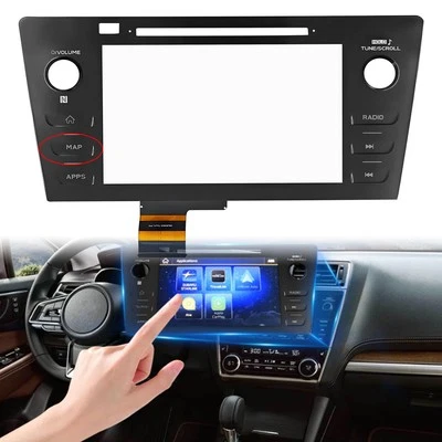 Digitalizador de pantalla táctil de repuesto de radio para 2018 2019 Subaru Legacy Outback EE. UU. Foto 1 de 4