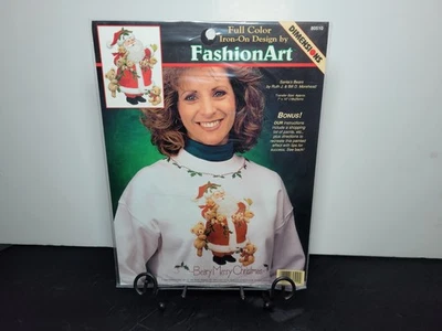 Полноцветный утюг на дизайн FashionArt Санты медведи 1998 совершенно размеры новый  - Изображение 1 из 4