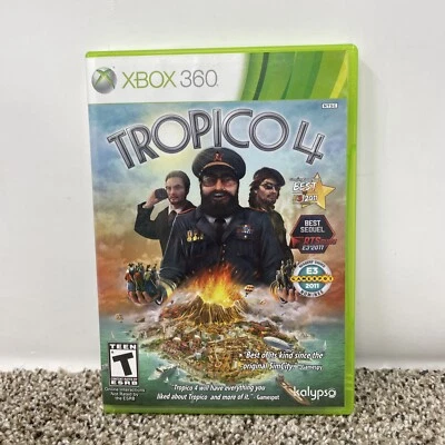 Tropico 4 - (Xbox 360, 2011) *CIB* Great Condition* FREE SHIPPING!!! - Image 1 of 3