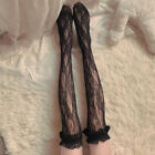 Bas en dentelle Lolita femmes cuisse transparente sur genou chaussettes JK long stocki taille