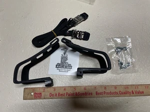 Raleigh bikes Toe Clips and Straps Large for Bicycle Pedals - Picture 1 of 3