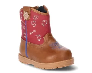 Wonder Nation Kleinkind Baby Junge Western Rodeo Neuheit Cowboystiefel Größe 4 neu - Bild 1 von 5