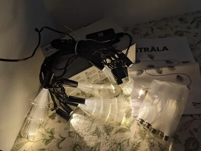 IKEA Strala Decorative Fiberoptic String 12 Lights 19972 Discontinued Item - Image 1 of 4