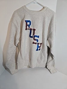 Vintage Mens Rush Band Sweatshirt XL, MADE IN USA, Rock Band Shirt - Picture 1 of 8