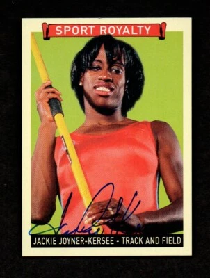 2008 Goudey Sport Royalty JACKIE JOYNER KERSEE Olympic HOF Autograph - Image 1 of 2