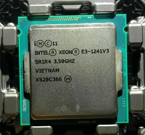 Intel Quad-Core Xeon E3-1241v3 E3-1241 V3 CPU 3.50GHz LGA1150 SR1R4 Processor - Picture 1 of 1