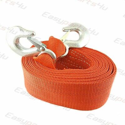 10 TONNE 10T 6m Tow Towing Pull Rope Strap Heavy Duty Road Recovery Car Van SUV • 28.88€