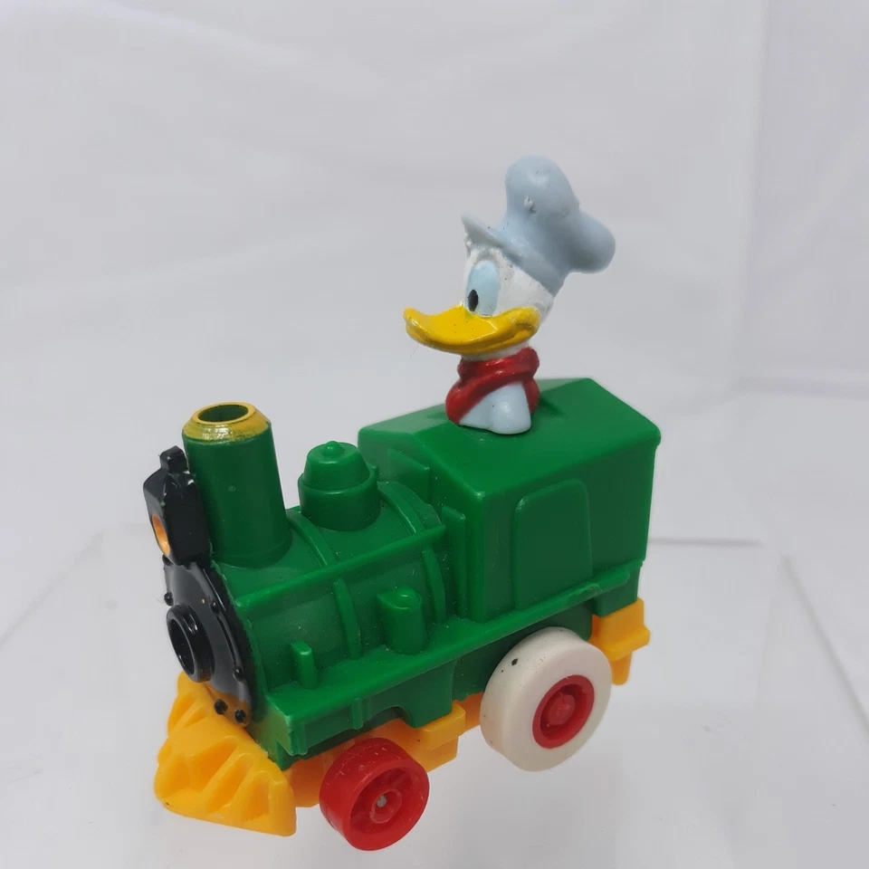 Disney Donald Duck Train (Friction) Steam Locomotive Vintage Toy - Image 1 of 4