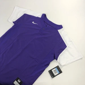 Nike Baseball Jersey Medium Youth Laser Purple Dri-Fit Team Vapor 1 818543-546 - Picture 1 of 11