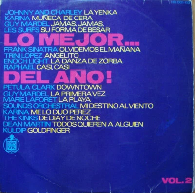 THE KINKS DEAN MARTIN KARINA PETULA CLARK FRANK SINATRA & OTHERS LP Spain 1965 - Image 1 of 2