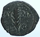 VALERIUS GRATUS Roman Jerusalem Prefect TIBERIUS LIVIA Old Biblical Coin i107708